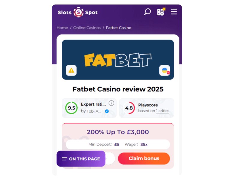 Fatbet casino free play - What You’ll Get After Signing In